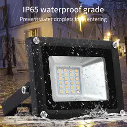 20 W 24LED прожектор AC 110 V SpotLight IP65 Водонепроницаемый напольный светильник дропшиппинг