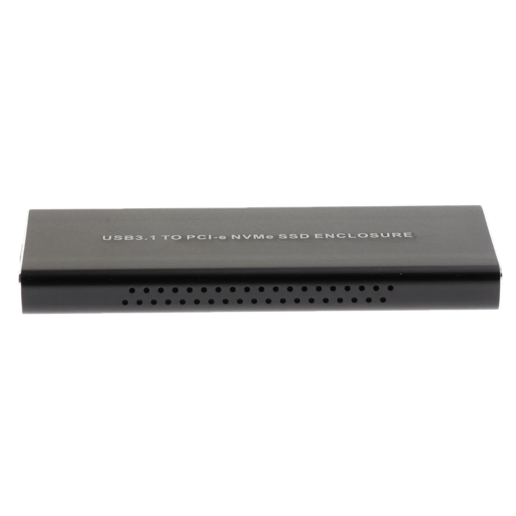 NVME SSD корпус 10 Гбит/с USB3.1 Gen2 к NVMe M2 ключ M USB C адаптер чехол PCIe для Windows Mac OS|Сетевые