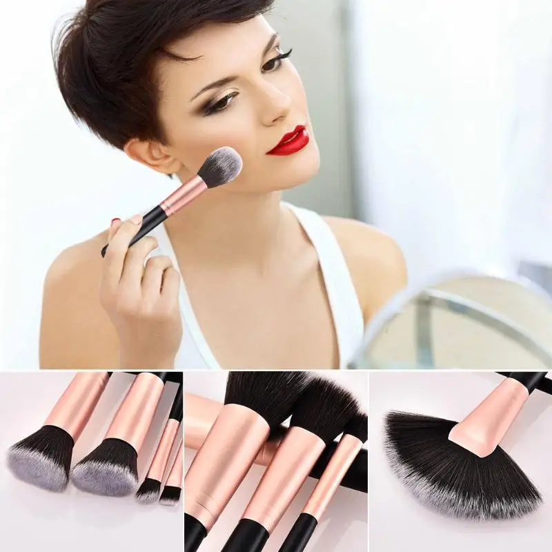 

24pcs Professional Face Beauty Synthetic Hair Makeup Brushes Set Eyeshadow Powder Foundation Brush with Cosmetic Bags