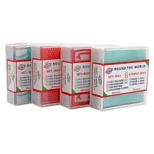 4 шт. Стоматологическая лаборатория материал Чистая Форма воска застежка форма воск для стоматологического металлического литого или акрилового паритального дизайна