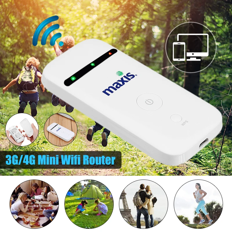 

Portable 3G Mobile WiFi MIFI Wireless Pocket- Hotspot Router Broadband Unlockeds