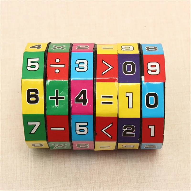 

Mathematics Intelligent Digital Cube Educational Toy Children Math Learning Add Subtract Multiply Divide Funny Kids Toys