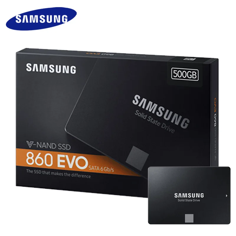 SAMSUNG SSD HDD 500 GB 250 GB 120G 850/860 EVO Внутренний твердотельный жесткий диск SATAIII HDD для ноутбуков настольных ПК (850 120G)