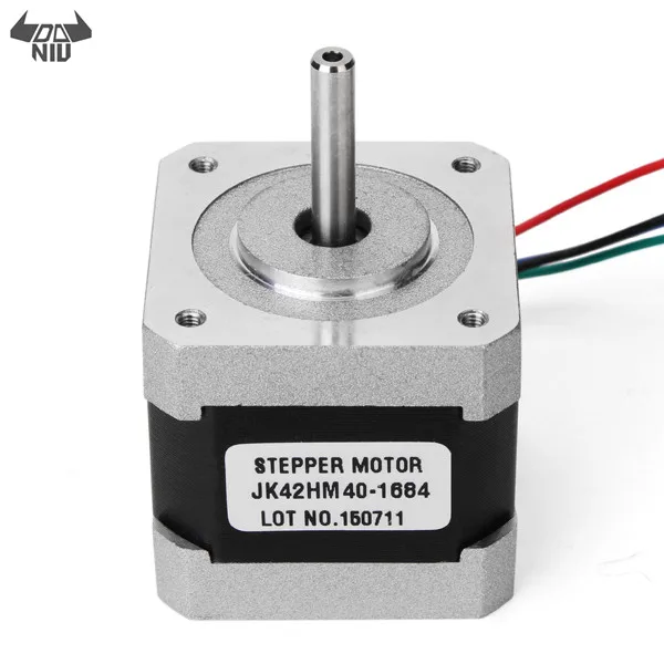 

DANIU NEMA 17 42 Hybrid Stepper Motor 0.9 Degree 40mm 1.68A 2 Phase Stepper Motor For CNC Router