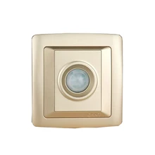 CHINT NEW2K Infrared Delay Sensor Switch Light Champagne Gold Sound And Light Control Delay Switch Free Shipping optimizing inverse response and delay