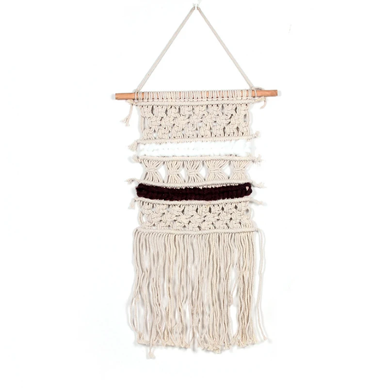 

Cotton Rope Preparation Tapestry Literary Wall Decoration Home Wall Hanging Bohemian Home Decoration Wall Hanging