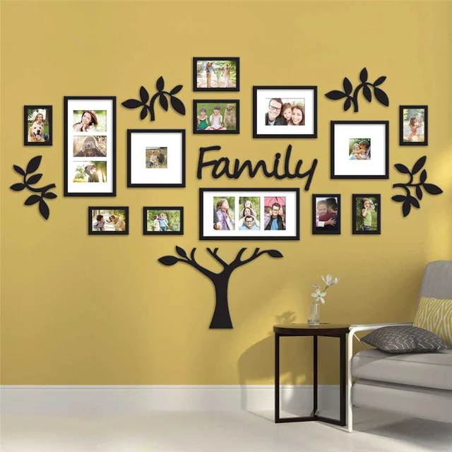 Best Price DIY Acrylic Wall Stickers Family Photo Frame Tree Wall Sticker Home Decor Living Bedroom Art Picture Frame Wall Decals Poster Best Price DIY Acrylic Wall Stickers Family Photo Frame Tree Wall Sticker Home Decor Living Bedroom Art Picture Frame Wall Decals Poster