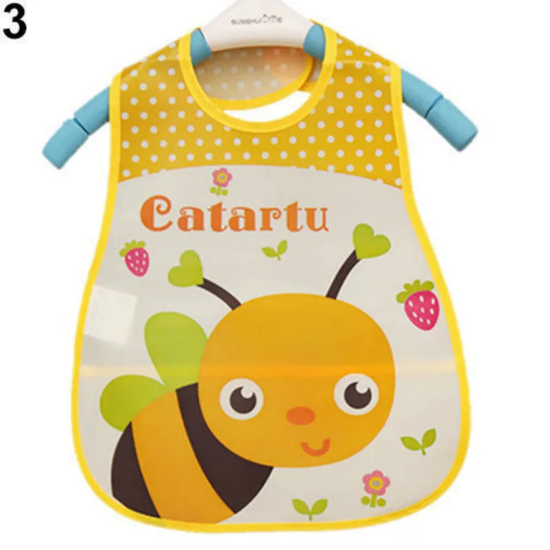 

New Baby Boy Girl Kids Bibs Waterproof Saliva Towel Cartoon Bib Feeding Bandana