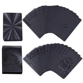

Quality Waterproof Plastic PET Playing Cards Set Trend Deck Poker Classic Magic Tricks Tool Magic Box-packed Board Game