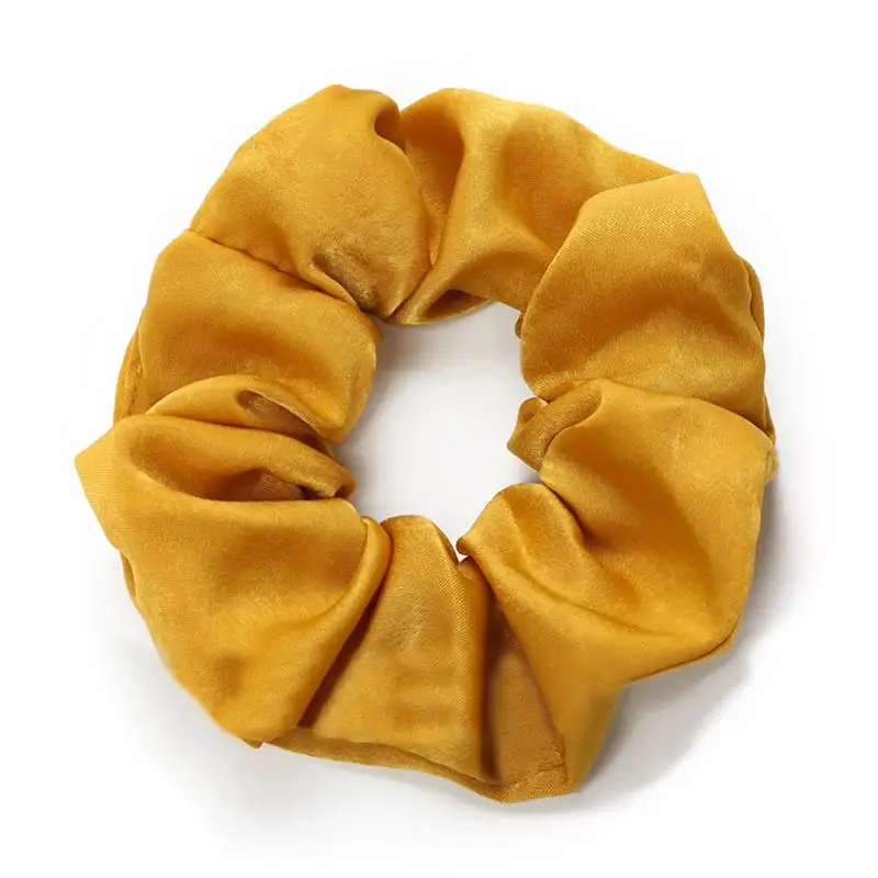 Lady Hair Scrunchies Ring Elastic Hair Bands Pure Color Bobble Sports Dance Scrunchie Lady Hair Scrunchies Ring Elastic Hair