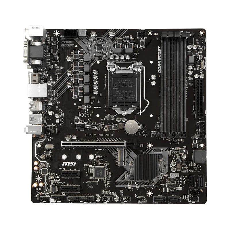 Материнская плата MSI B360M PRO VDH|Материнские платы| |