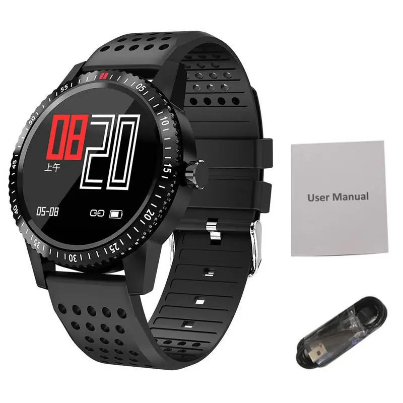 

1.3 Inch Color Screen Smart Watch Sport Heart Rate Monitoring Message Reminder Bluetooth Outdoor Men Smartwatch For Ios Android