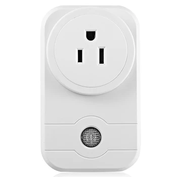 

Smart Home 10A 2000W Timer Wifi Power Socket Plug Smart Phone Remote Wireless Controls IOS Pad Android(US Plug)