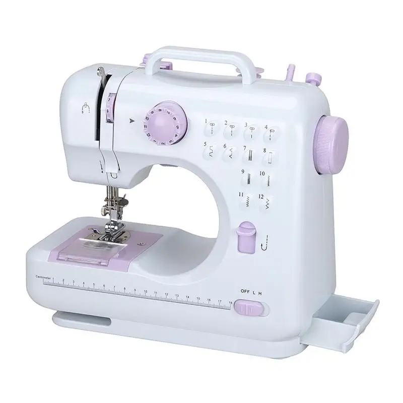 

Household Sewing Machine 2019 New EU/UK/US Plug Electric Sewing 12 Stitch Version Electric Multi-Function Mini Sewing Device