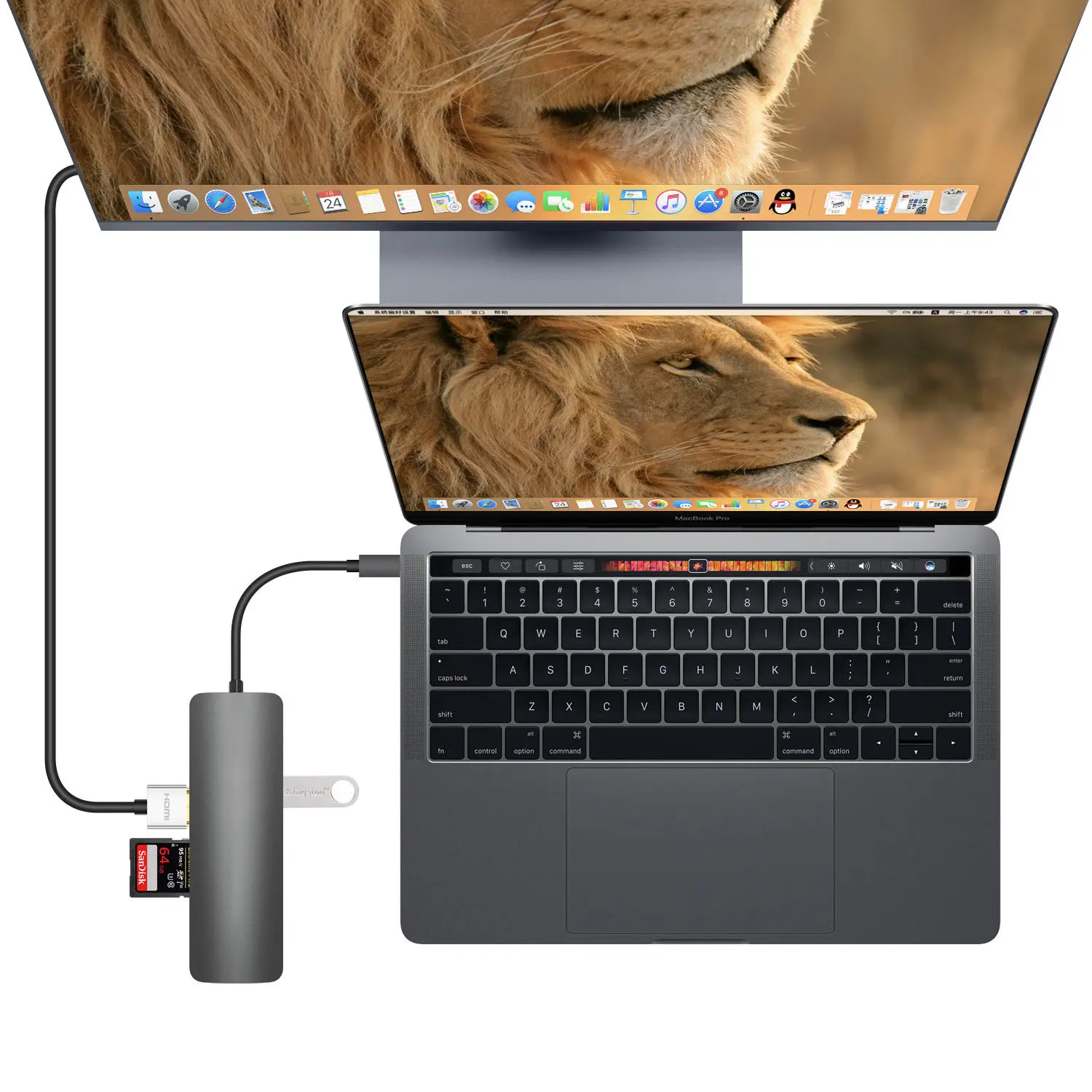 Новый Тип C концентратор 9в1 Usb 3 1 до 4K Hdmi Pd Vga Usb3.0 Sd Tf Rj45 5 мм аудио разъем| |