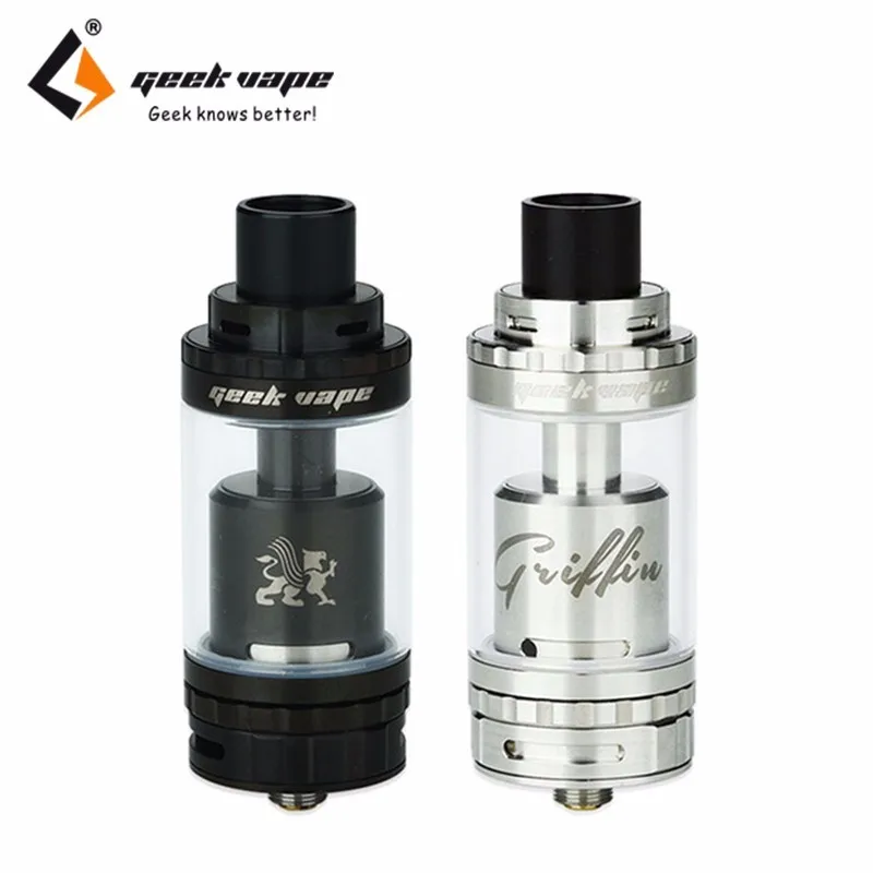 

Special Offer E Cig Vaporizer Geekvape Griffin 25 RTA Tank 6ML Large Capacity Vape Atomizer RBA Rebuildable Coil Promotion