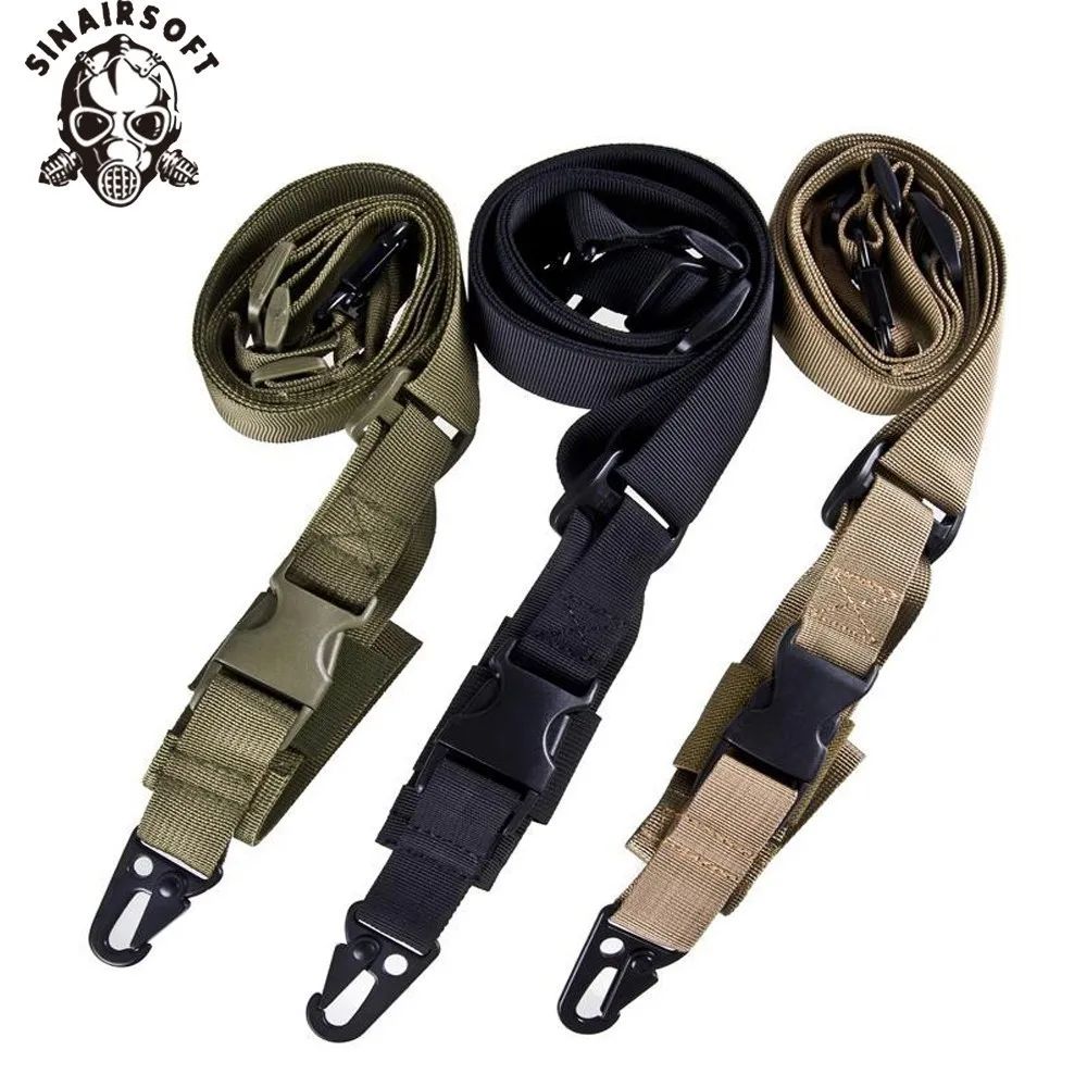 Details about   Tactical Three Point Rifle Gun Sling Strap System Airsoft 3 Points Gun SlingHF⭐⭐ 