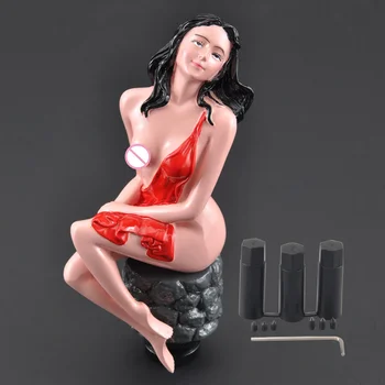 

Custom Red Sexy Lady Alluring Goddess Series Car Truck Manual Stick Shift Lever Gear Knob Shifter Universal