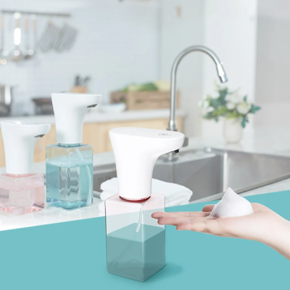 

450ml / 250ml Infrared Sensing Automatic Soap Dispenser for bathroom kitchen balcony No noise Low power consumption Waterproof