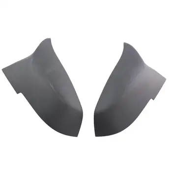 

1 Pair Right Left Side Rearview Mirror Covers Housing Casing Replacement For Bmw F30 13-18 51167292745 51167292746