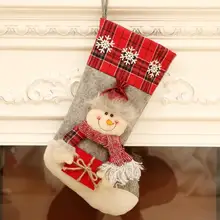 Рождественское украшение, Клаус, сумка, Рождественский Санта-Клаус, Модный кулон, носок, подарок с Санта-Клаусом и оленем, снеговик и снеговик