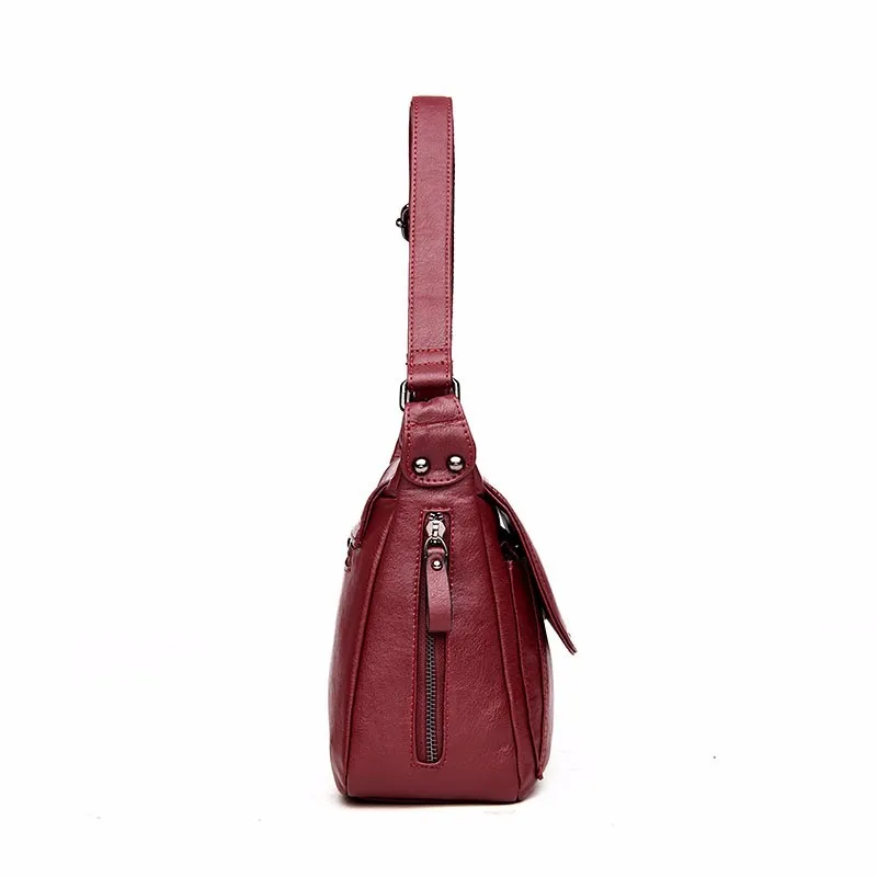 2019 Female Messenger Bag Sac A Main Crossbody Bags For Women Leather Shoulder Bags Vintage Handbags High Quality Ladies Bag New