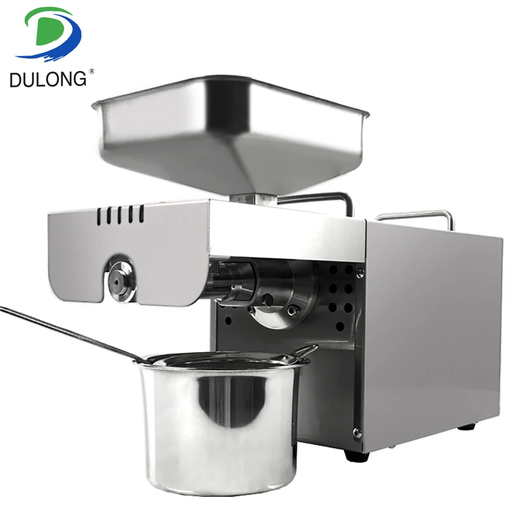 

Automatic oil press machine,oil presser Home stainless steel seed oil extractor Mini Cold hot oil press machine