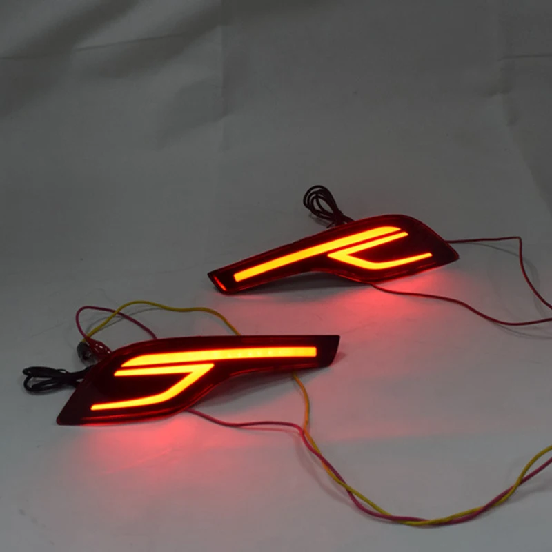 

LED Rear Bumper Reflector Brake Light Lamp For Honda CR-V CRV 2017 2018 Car Styling Tail Lights LED Brake Lights Warning Lights