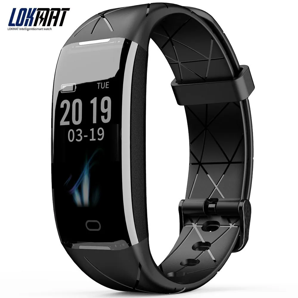 

LOKMAT Sport Smart Bracelet waterproof Heart Rate Monitor watch IP67 Fitness Tracker Smart Band For women