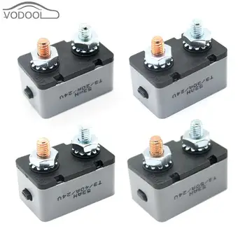 

20/30/40/50A 24V Circuit Breaker Stud Type Manual Reset Dual Battery Fuse for Car Boat trucks buses car accessories