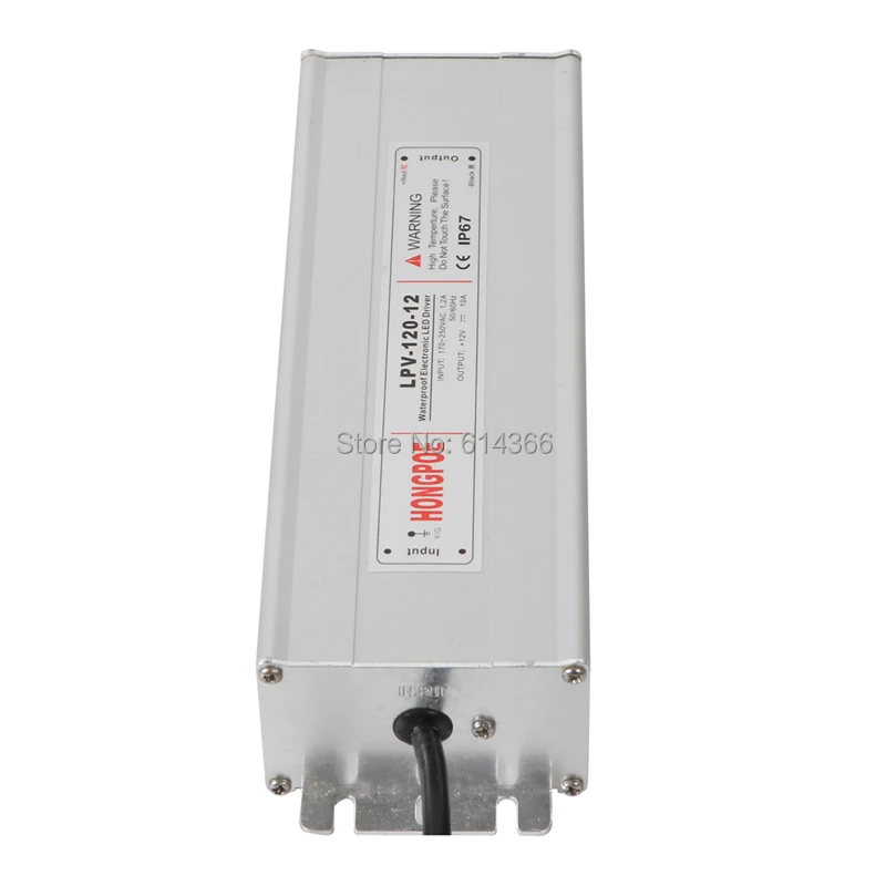 Светодиодный драйвер AC100 240V для DC24V 120W Водонепроницаемый IP67 светодиодный Питание