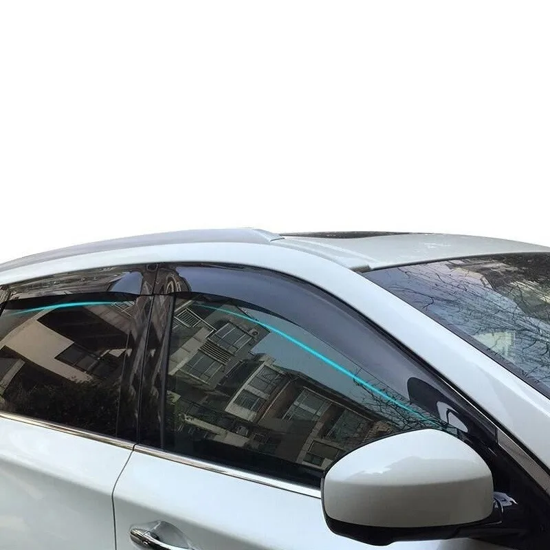 

Accessories Parts Automobile Decorative Automovil Styling Car Anti Rain Window Visor Awnings Shelters FOR Infiniti Q50 Q50L Q7L