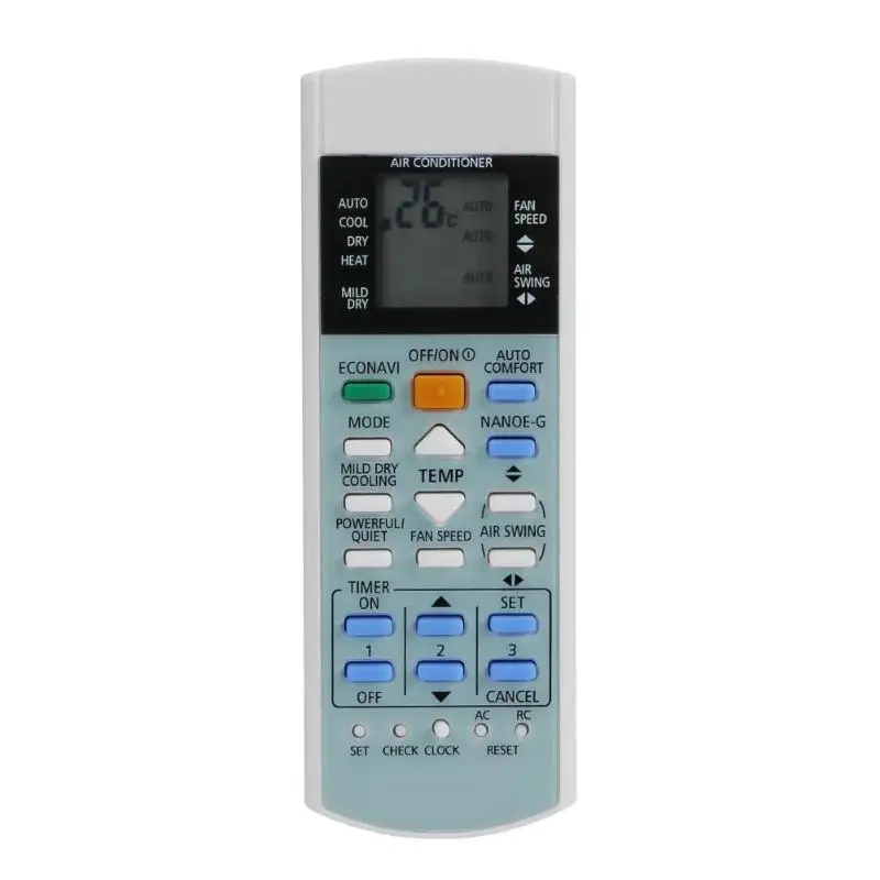 

Air Conditioner Remote Controller for Panasonic A75C3208 A75C3706 A75C3708 KTSX5J A75C3167 A75C3607 Control Remote 2 orders