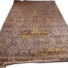 Вискоза французский ковер о ручной узлом толстые плюшевые французский коврик «савонри» ковер Сделано на заказ 6,56 'X 9,84' 005 серый gc85savyg28