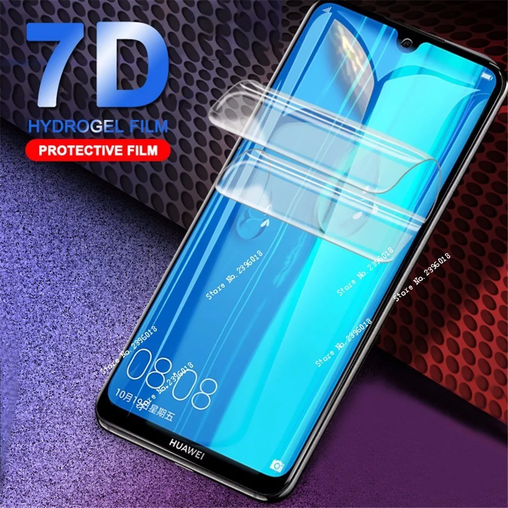 

Full Protective Hydrogel Film For Honor 10 9 Lite P Smart Plus Cover Screen Protector Film For Huawei P 30 20 Pro Lite No Glass