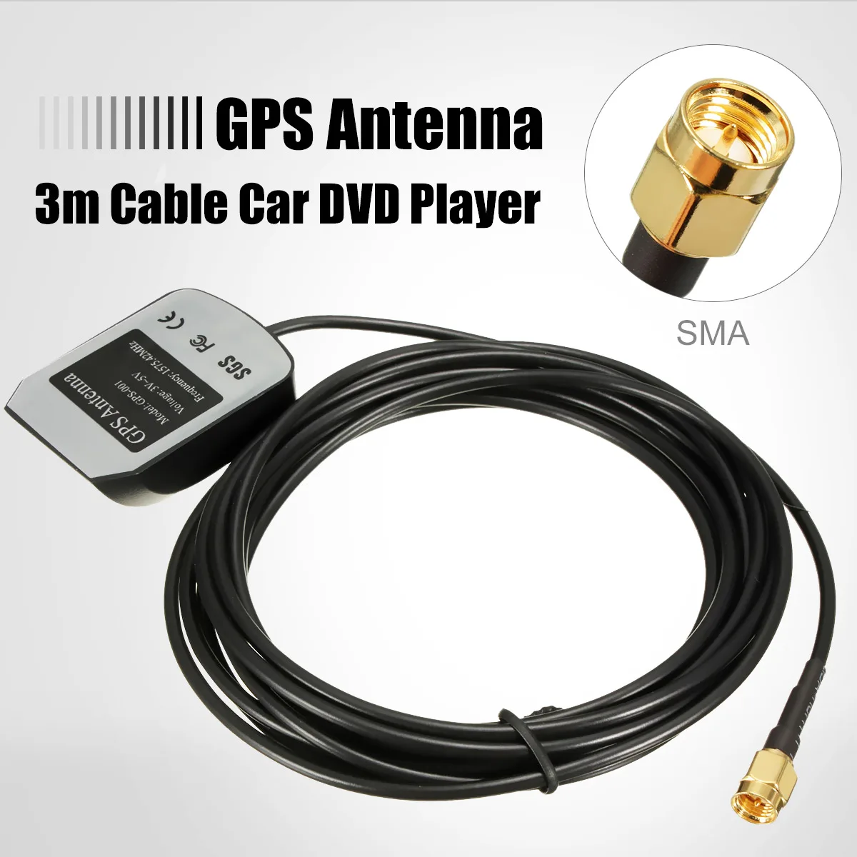  3m Auto GPS Antenne GPS empfänger Auto GPS Aktive Remote Antenne Adapter Stecker 157542 MHz SMA ste