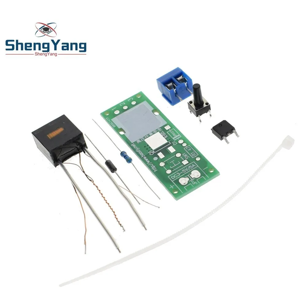 

HV-1 High Voltage Generator Arc Ignition DIY Kit Arc Generator Arc Cigarette Igniter Kit DIY High Voltage Module DC 3-5V Lighter