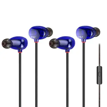 

KZ ZS2 Dual Dynamic Driver Headphones Noise Cancelling In-Ear HIFI Earphone