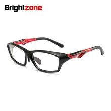 Brightzone Sport Curved TR-90 Anti-UV Anti-radiation Anti-Fatigue Blue Light Blocking Eye Glasses Digital Gamer Computer Goggle