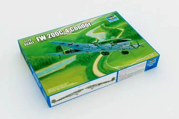 Trumpeter 1/72 01638 Fw200C 4 Кондор|Наборы для сборки моделей| |