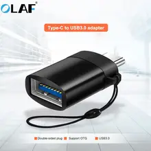 OLAF type C адаптер type-C к USB 3,0 OTG usb-адаптер, кабель C конвертер для One plus 6 5 Xiaomi Mi 8 huawei USB C OTG адаптер