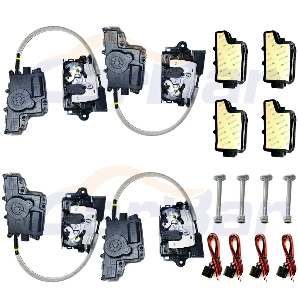 CARBAR умный авто электрический замок двери всасывания для Volkswagen VW CC Автоматический Мягкий закрывающийся Супер тишина самовсасывающая дверь