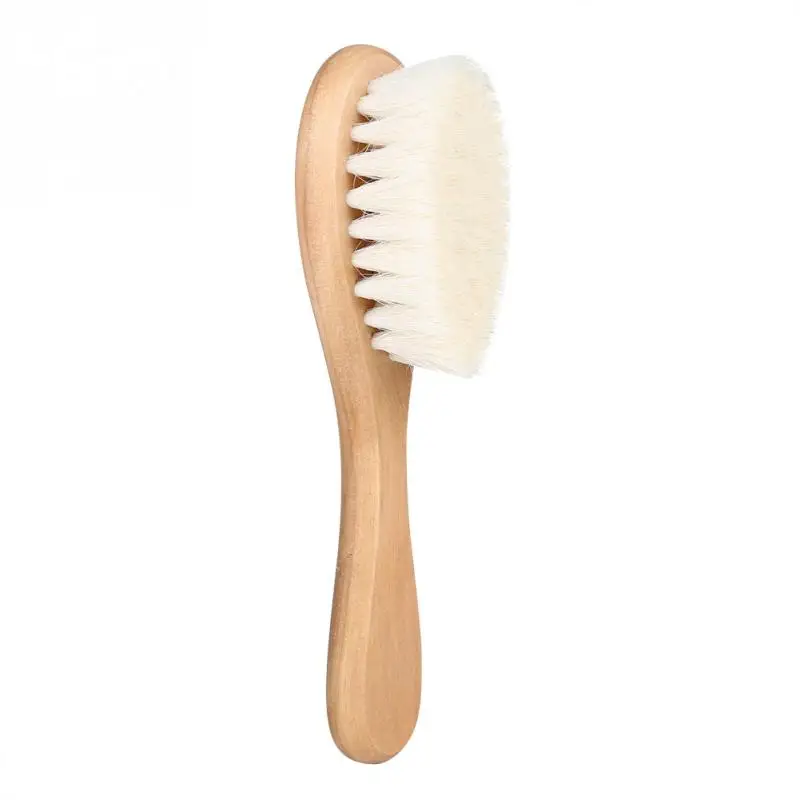goat hair baby brush
