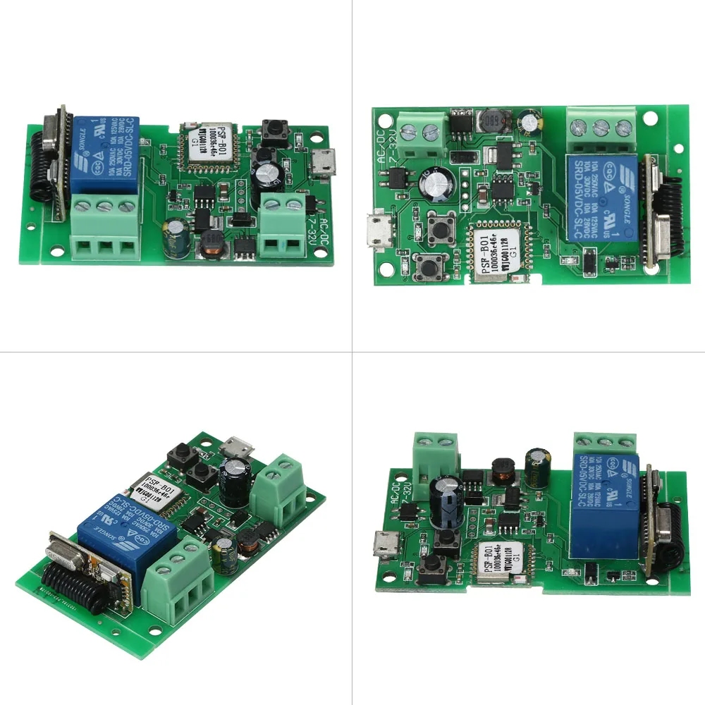 USB DC5V 12 В 24 в 32 в RF 433 МГц Wifi переключатель беспроводной релейный модуль модули для автоматизации умного дома приложение дистанционное управление переключатель