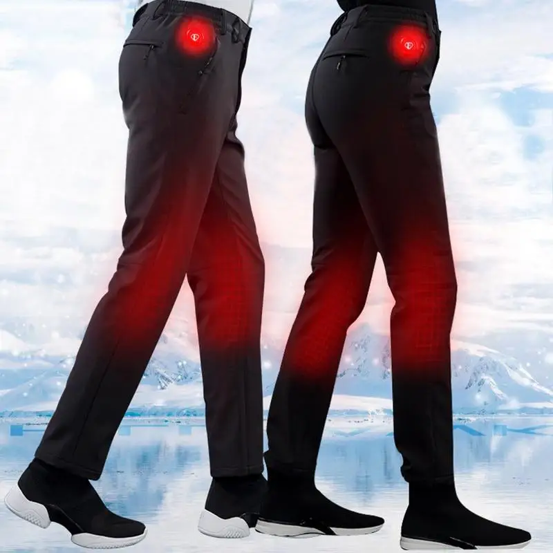 

Outdoor Thermostat Electric Pants Warm Charging Men And Women Winter Smart Thermostat Electric Heating Pants Heated Clothing