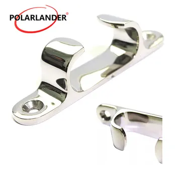 

Chock Fair Lead 1 PCS Fit For Boat Marine Yacht Line Rope Silver Hardware 4 Inch Bow 316 Stainless Steel Polished Deck Cleat