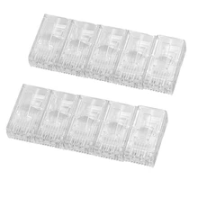 RJ45 разъемы, Cat6 разъем Cat5e разъемы Cat5 разъемы RJ45 концы кабеля Ethernet обжимной Connectors-200Pcs