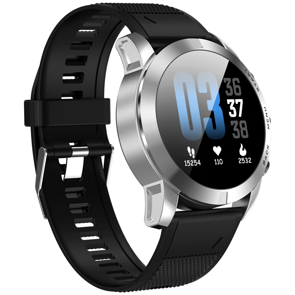 DTNO.I S10 Smart Watch 1.3 Inch Nordic NRF52832QFAA 64KB RAM 512KB ROM Heart Rate Monitor Step Count Sedentary Reminder IP68