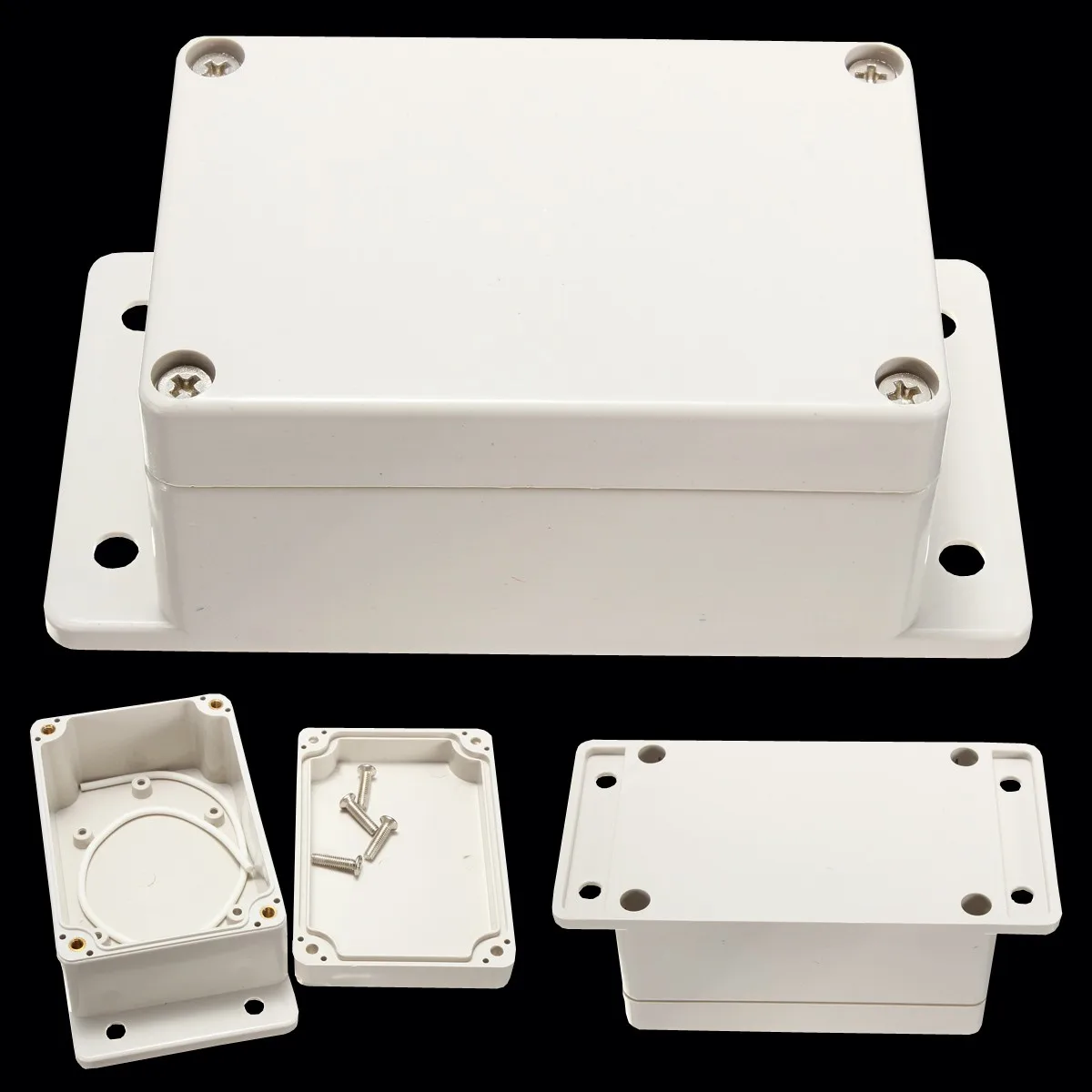 Durable ABS Plastic Dust/Waterproof Electronic Enclosure Project PCB