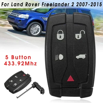 

5 Button Durable Remote Key Fob Inc Blade LR013005 For Land Rover Freelander 2 2007 2008 2009 2010 2011 2012 2013 2014 2015